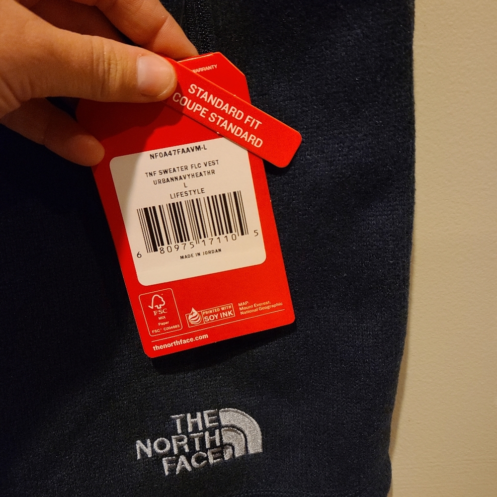 The North Face Mens Fleece Sweater Vest